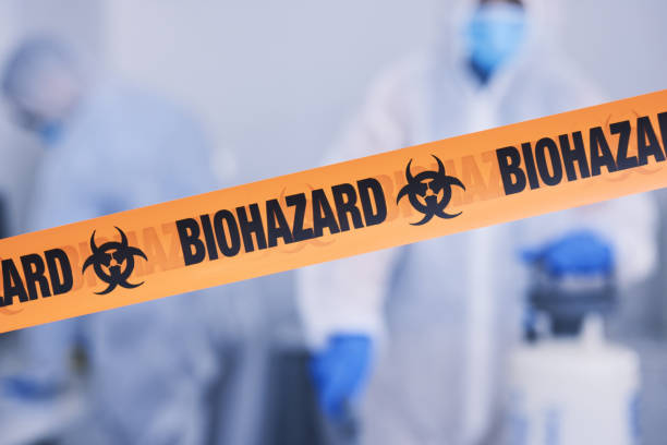 Professional Biohazard technician working in Walnut Creek, CA